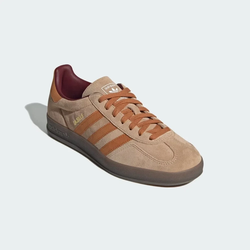 [NEW] Men's‎ adidas Gazelle Indoor Shoes 'Warm Sandstone' JH5412